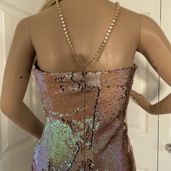Sexy unique sequence,  holiday, dress for sure to get someone’s attention - Picture 6 of 12
